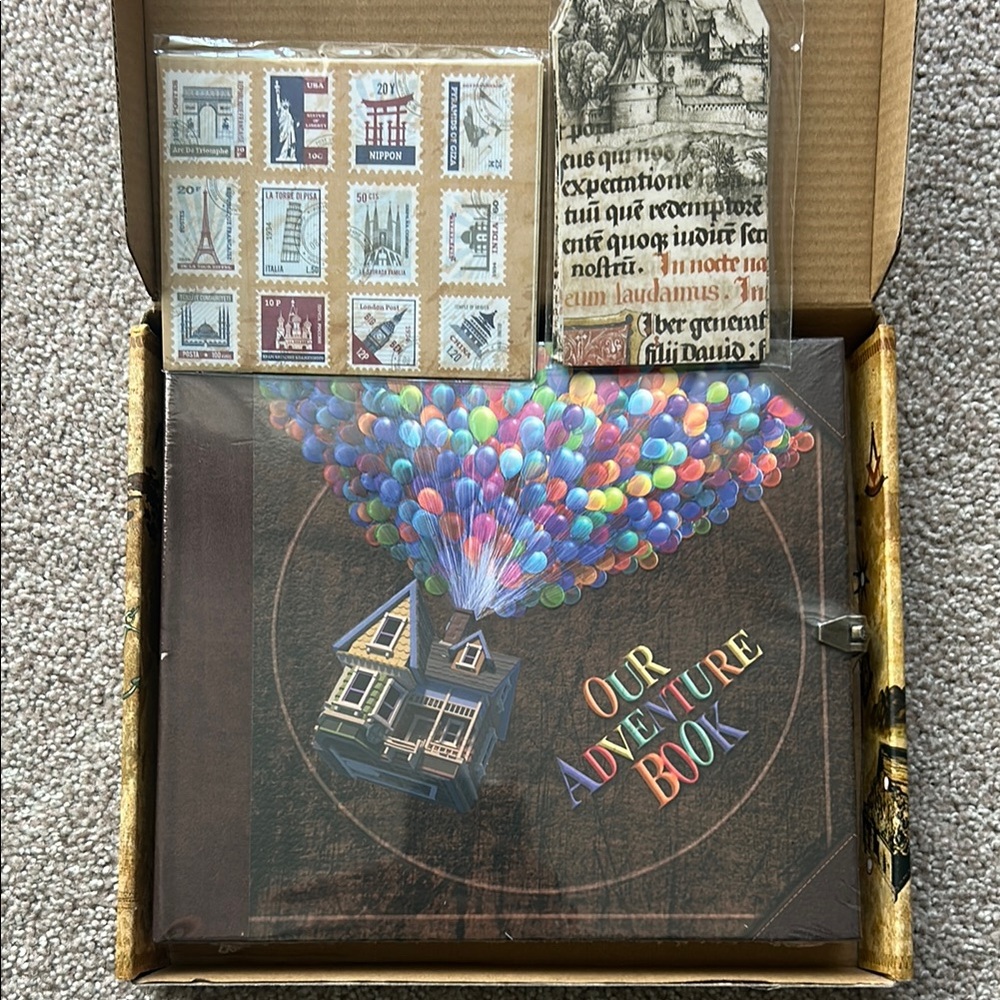 NIB ‘Our Adventure Book’ Scrapbook Set